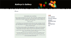 Desktop Screenshot of kathrynsgallery.com