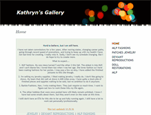 Tablet Screenshot of kathrynsgallery.com